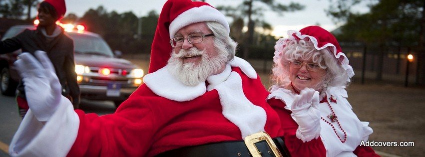 Mr and Mrs Claus {Holidays Facebook Timeline Cover Picture, Holidays Facebook Timeline image free, Holidays Facebook Timeline Banner}