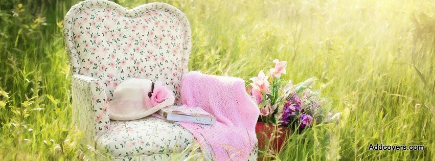 Floral Chair {Other Facebook Timeline Cover Picture, Other Facebook Timeline image free, Other Facebook Timeline Banner}