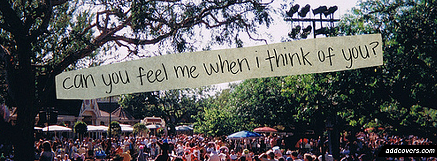 When I think of you {Relationship Facebook Timeline Cover Picture, Relationship Facebook Timeline image free, Relationship Facebook Timeline Banner}