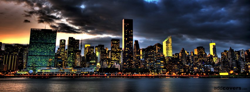 City by River {Scenic & Nature Facebook Timeline Cover Picture, Scenic & Nature Facebook Timeline image free, Scenic & Nature Facebook Timeline Banner}