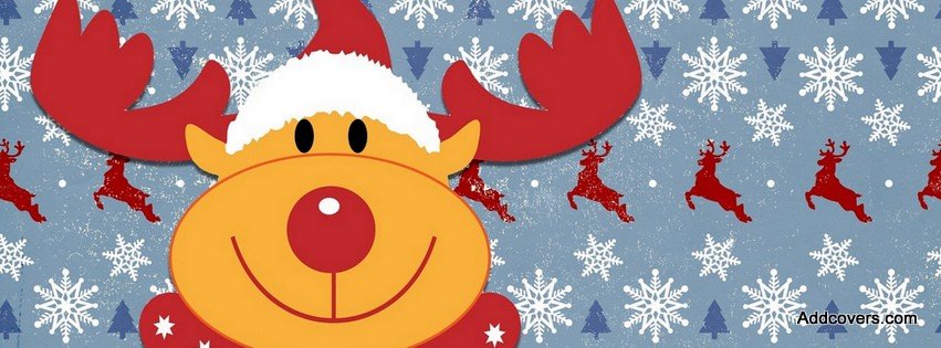 Christmas Reindeer {Holidays Facebook Timeline Cover Picture, Holidays Facebook Timeline image free, Holidays Facebook Timeline Banner}