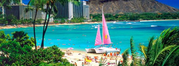 Waikiki Beach Oahu, Hawaii