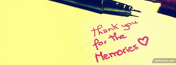 Thank you memories