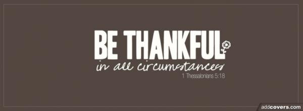 Be Thankful