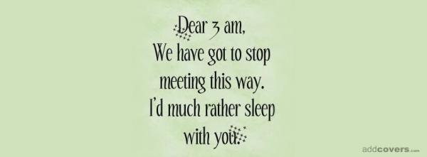 Dear 3am