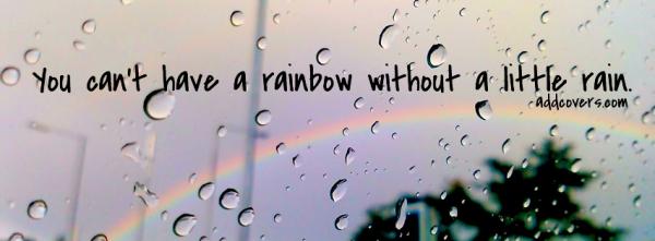 Rainbow without rain