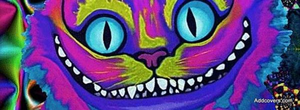 Smiley Cat Abstract