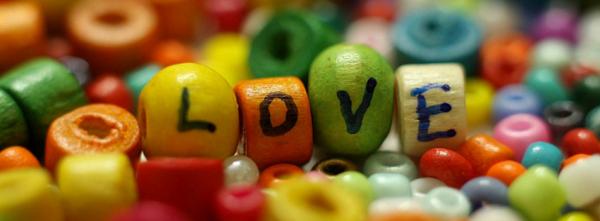 Colorful Love Beads