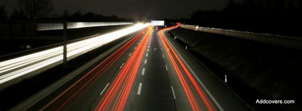 City Roads at Night