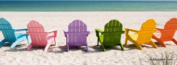 Colorful Beach Chairs