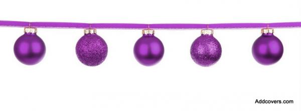 Purple Christmas Tree Decorations