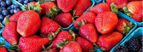 Strawberries And Blueberries