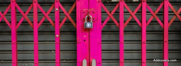 Pink Forged Gates