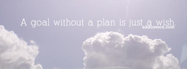 Goal without a plan