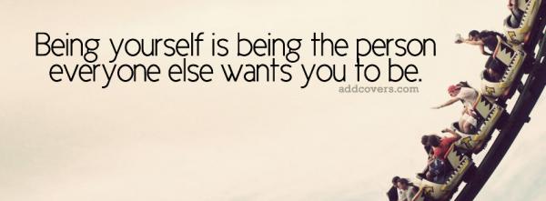 Be yourself