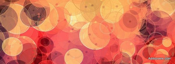 Abstract Orange Circles