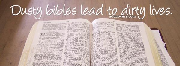 Dusty bibles lead to dirty lives