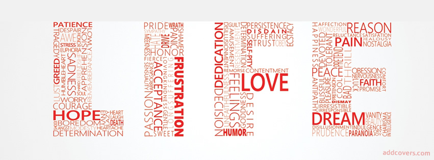 LIFE {Word Pictures Facebook Timeline Cover Picture, Word Pictures Facebook Timeline image free, Word Pictures Facebook Timeline Banner}