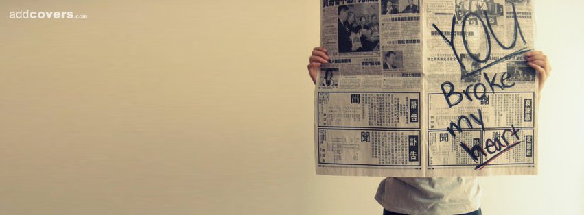 You broke my heart {Sad & Heartbreak Facebook Timeline Cover Picture, Sad & Heartbreak Facebook Timeline image free, Sad & Heartbreak Facebook Timeline Banner}